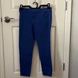Women’s Old Navy Pixie Ankle Periwinkle Pants with front pockets